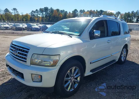 2008 Infiniti Qx56 from USA, damaged, VIN 5N3AA08C48N912499